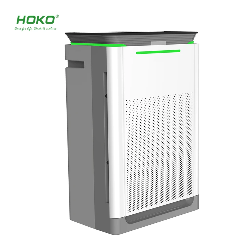 Portable Smart HEPA Air Purifier Humidifier UV Lamp Generator Ozone Electric Home Air Purifier Household Manual Humidity