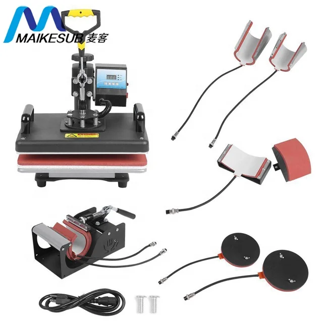 Maikesub 8in1 heat press machine multifunction combo press machine wholesale mug press