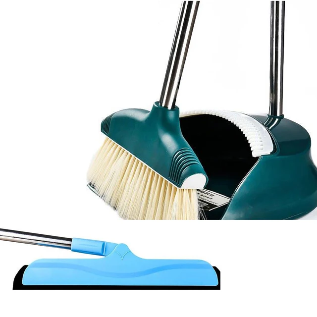 
High quality dust free broom parts of the broom with steel broom handle 