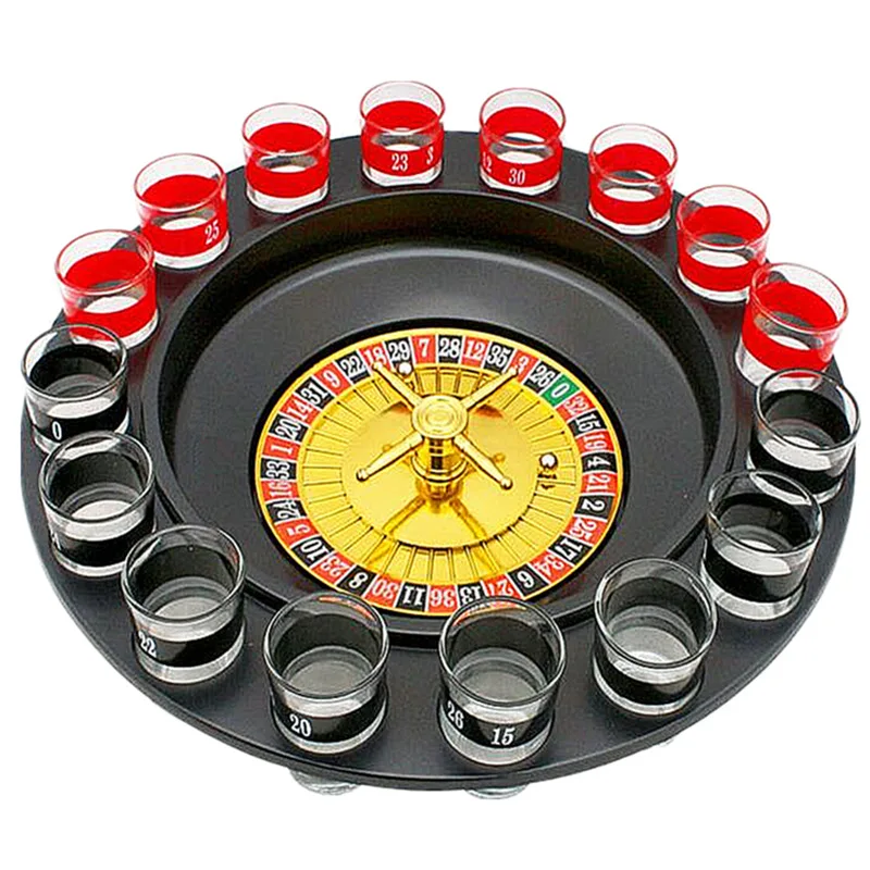 Russian Roulette Wheel Drinking Game Roulette Wheel Suitable for Bar, KTV and Party Drinking