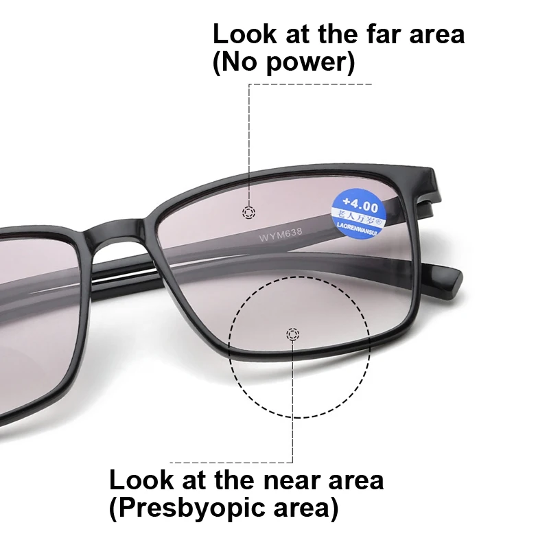 Высококачественные бифокальные очки для рыбалки на открытом воздухе, бифокальные очки для чтения, дешевые тонированные бифокальные очки для чтения