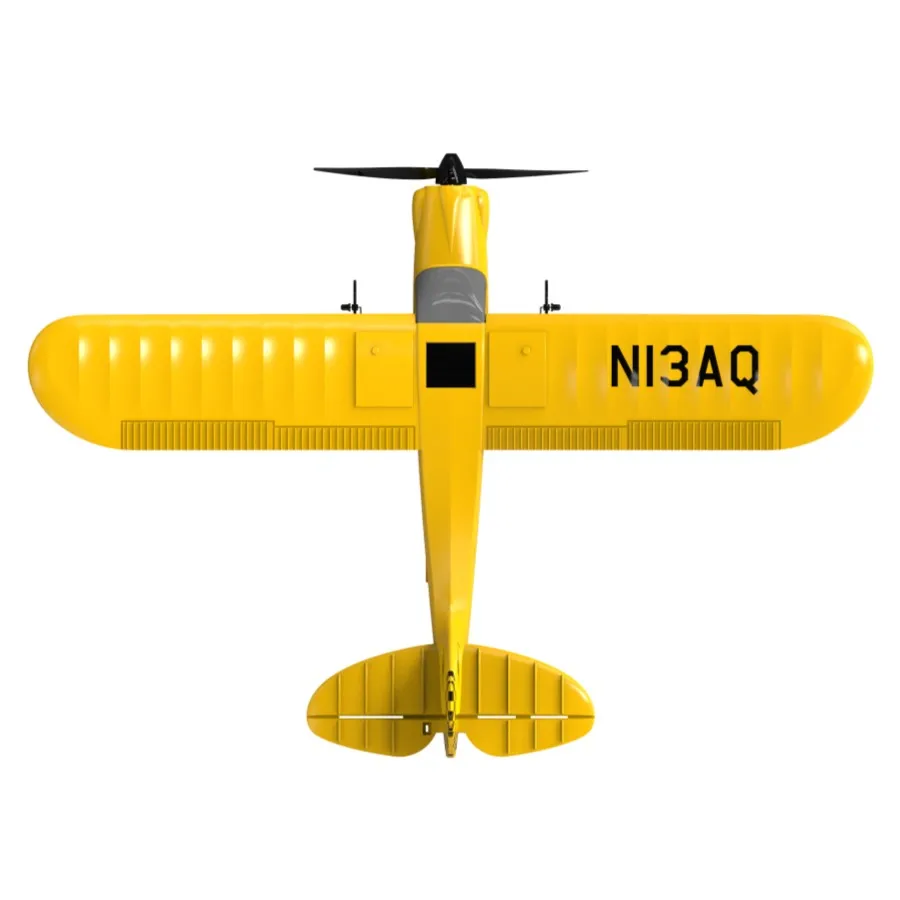VOLANTEXRC 3CH Remote Control Airplane with gyro stabilization RTF  Park flyer (Sport Cub Yellow 761-14)