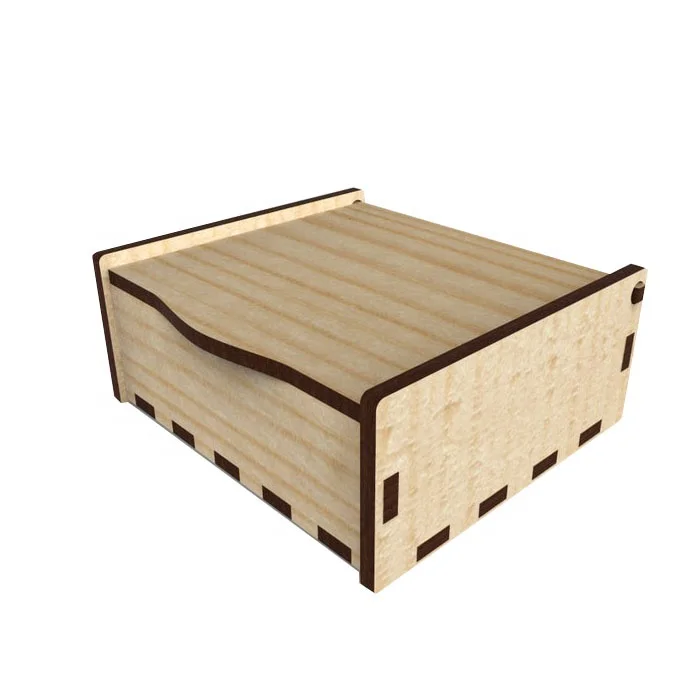 Decorative Christmas Gift Boxes Laser Cut Wooden Box