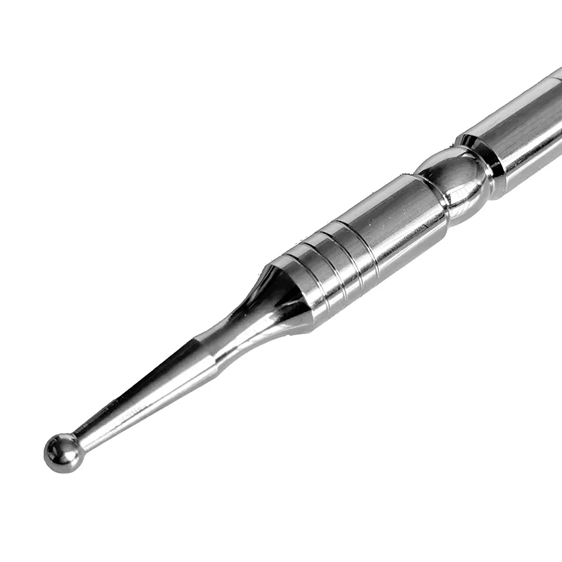 High Quality Stainless Steel Acupoint Pen Facial Reflexology Tool Metal Massage Stick Beauty Multi Purpose Guasha Massage Rod
