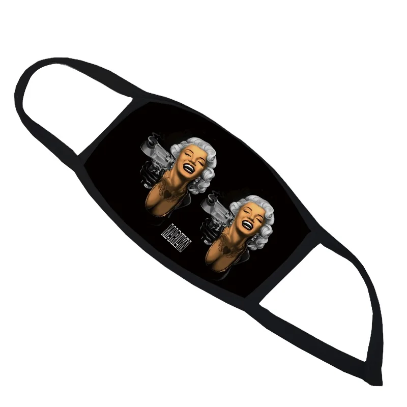 plush wholesale to figure customization  Cosplay Cartoon Space Cotton Print for Ray Culp three  face-mask