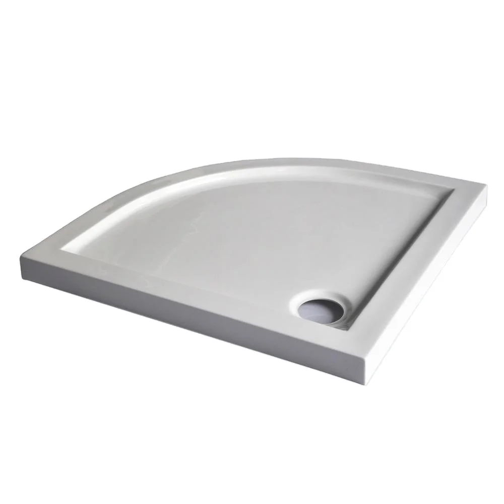 2024 новые продукты тонкий Противоскользящий поддон для душа из смолы