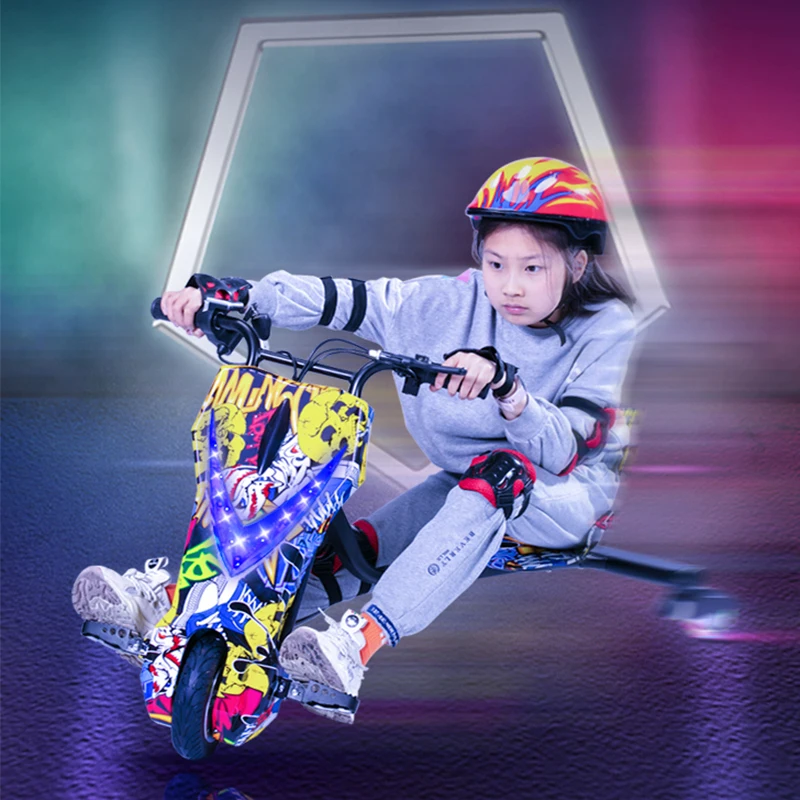 2023 Hot sale  Popularly priced three wheel electric drifting scooter drift trike For Kids And Adults