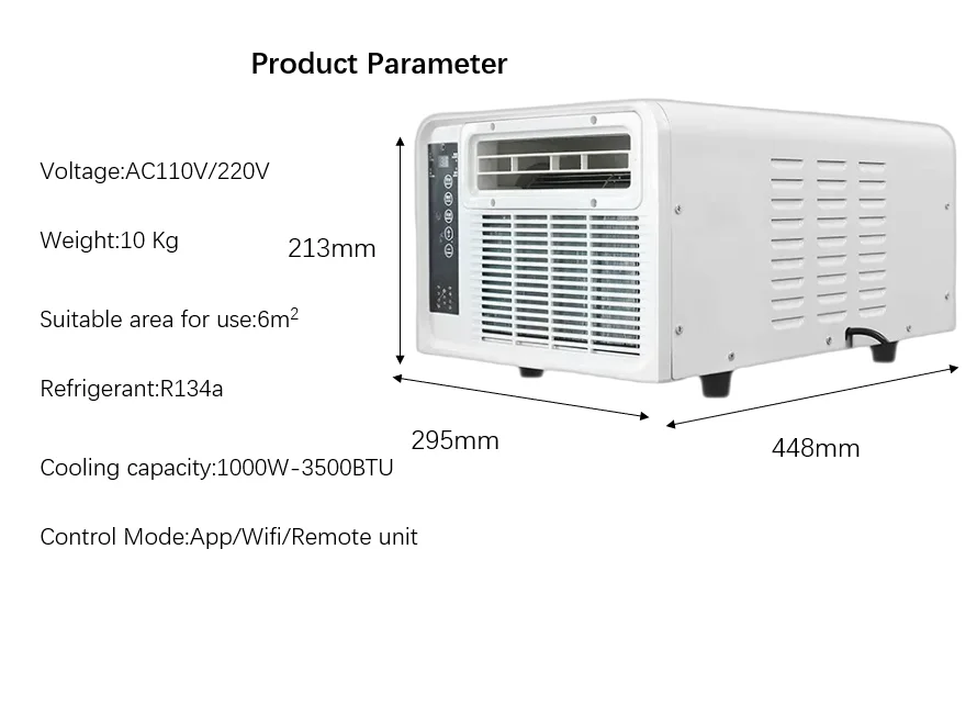 Заводская цена палатка дом 3500 BTU быстрое охлаждение переменного тока портативный кондиционер