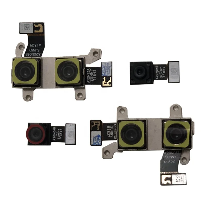 Original For Xiaomi Mi A2 Back Big Camera Front Small Camera Module Flex Cable For Xiaomi Mi 6X Rear Camera Replacement Parts