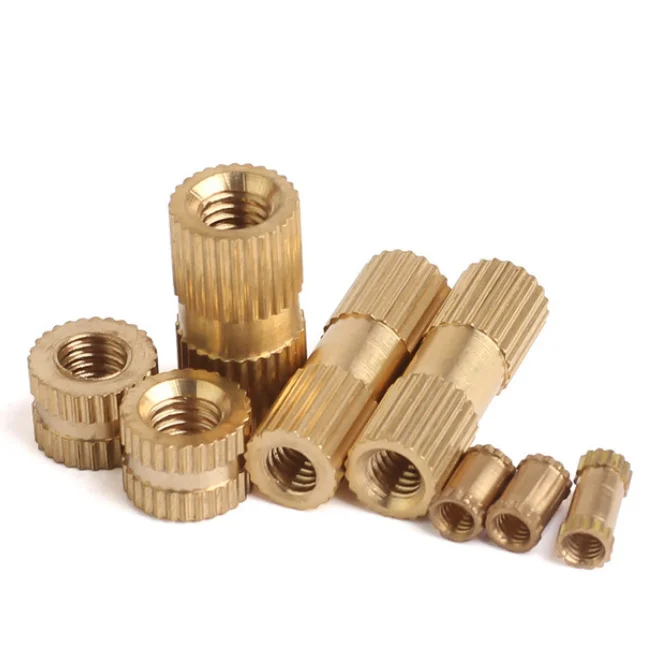 Factory Wholesale High Quality Brass Knurled Nuts