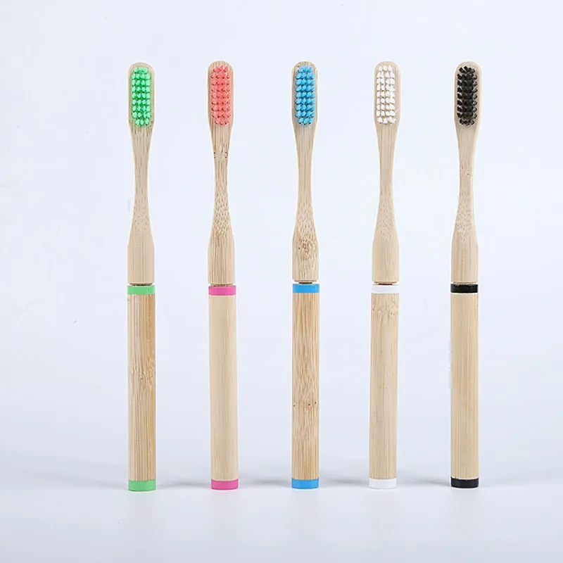Eco-friendly Nano Bamboo Toothbrush for Adult Super Soft Biodegradable Nano Teeth Brush