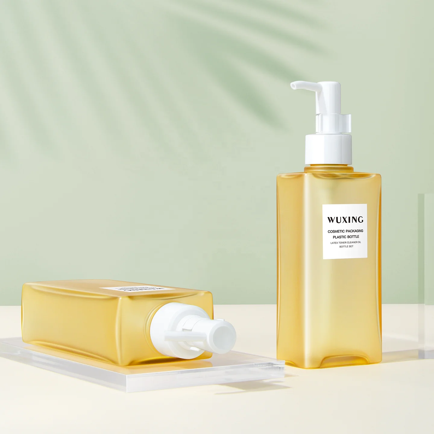 150ml 200ml  shampoo hair conditioner facial cleansing oil  and body lotion square empty  bottles  use PETG  Plastic