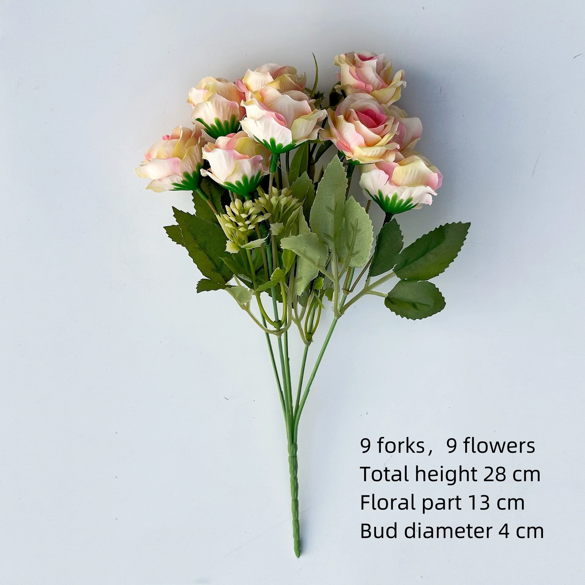 Real Touch Artificial Flowers small bouquet Austin Rose Latex Flower for Living Room Decoration Hot Sale