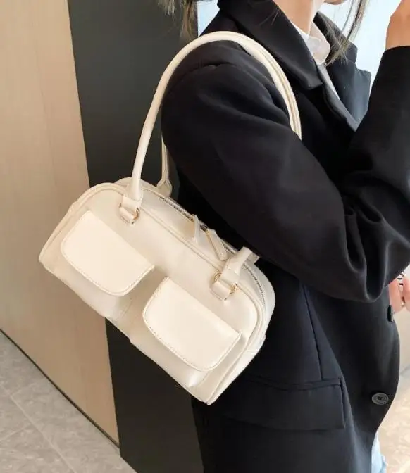 2024 Alibaba online shopping classic leather handbags woman bags, new fashion design ladies PU leather handbags female stock