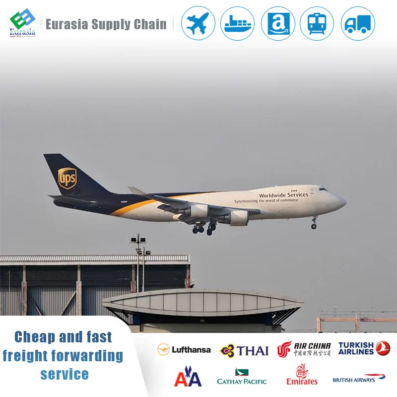 chinese air freight freight forwarders deliver goods to amazon warehouses in the united arab emirates by dhl ups fedex
