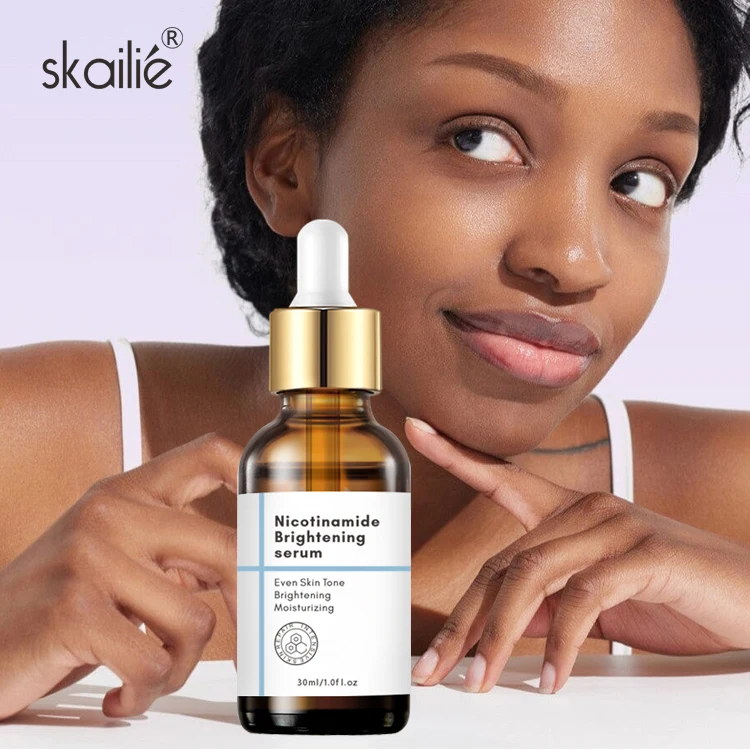 Wholesale Private Label Vitamin C Serum With 4% Niacinamide Brightening Whitening Hydrating Arbutin Face Serum