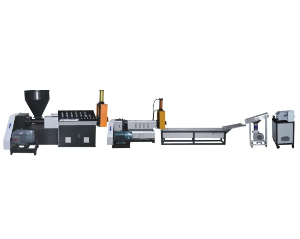 Double Stage PP/PE Granule Plastic Recycling Machinery