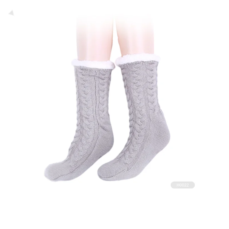 KAITE-1-H0048 floor fur slipper socks with fur