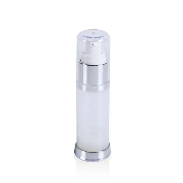 XINLEI High quality low price 30ml frost  plastic  cosmetic airless pump top bottle