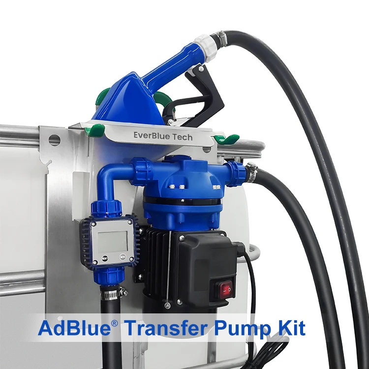 Factory ad blue dispenser Adblue DEF pump fluid transfer pump kit for 1000l IBC tank