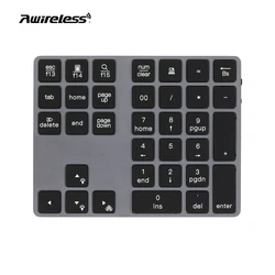 Wireless Mini Aluminium Digital Bluetooth Backlight Keyboard That Can Be Used As A Gift Is Suitable For Laptops