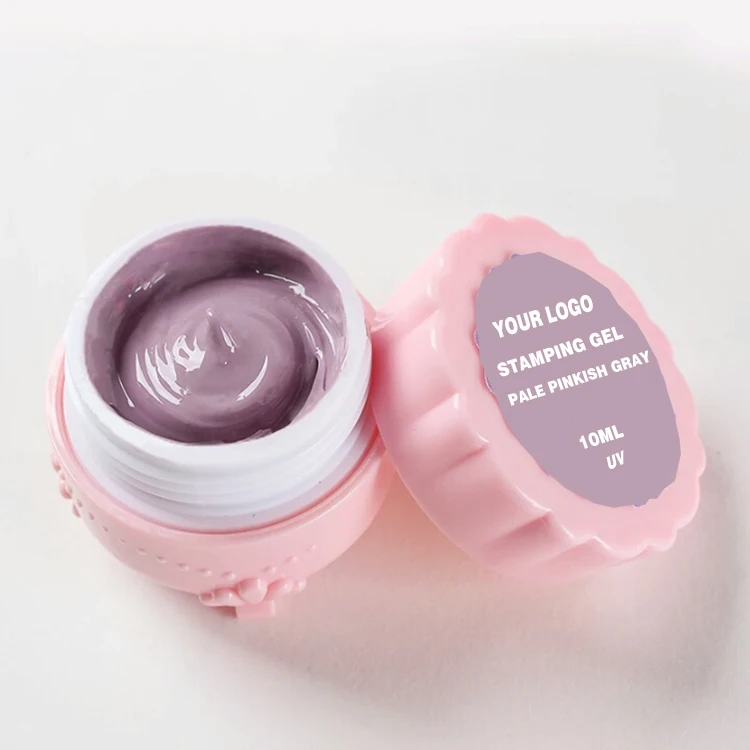 nail art stamping gel hot popular Fluorescence painting gel polish uv led nail gel paint OEM