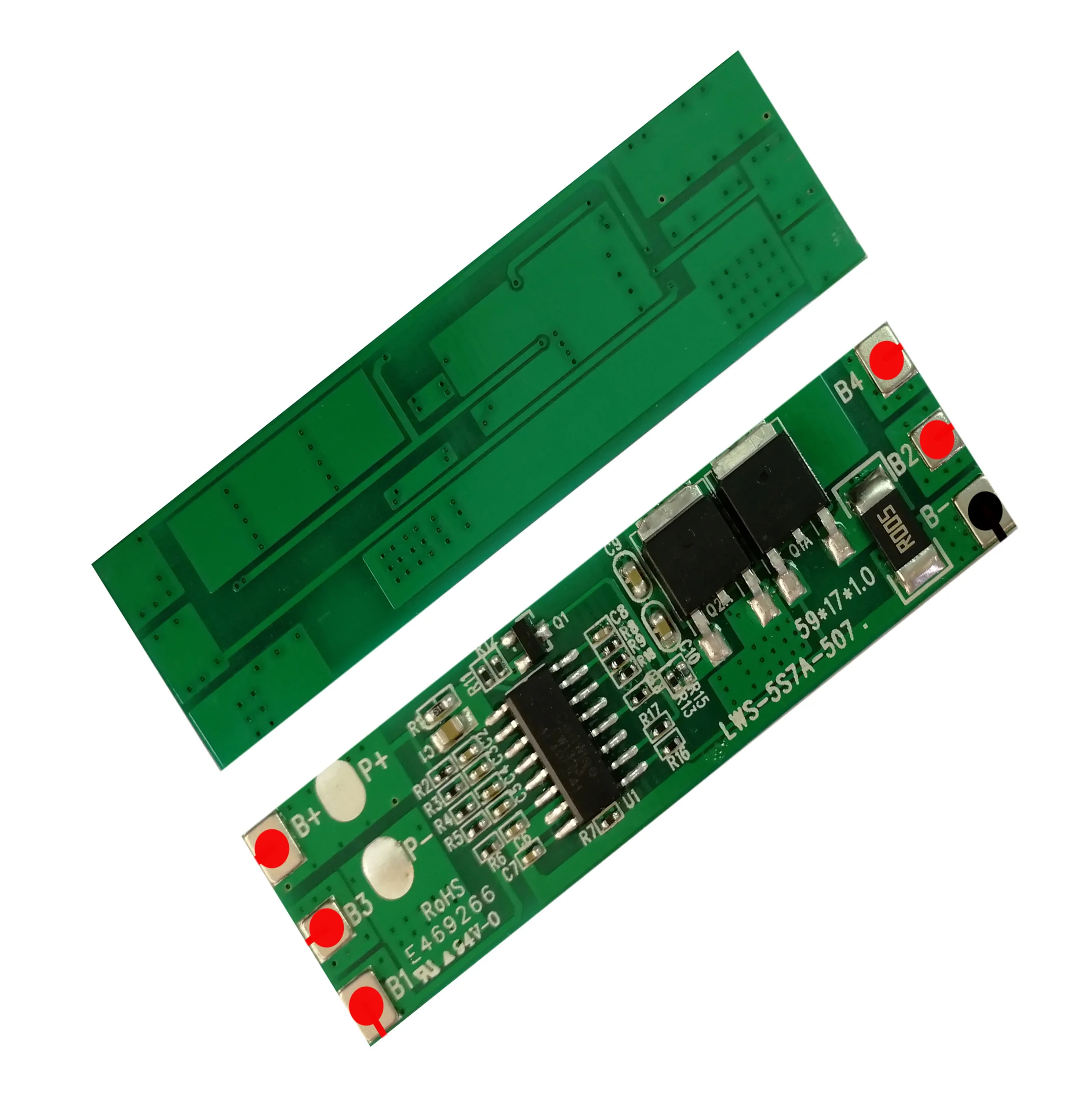 BMS 4S 5S ионно-литиевая аккумуляторная батарея 14,8 V 18,5 V bms для защиты от заряда батареи pcb/pcba