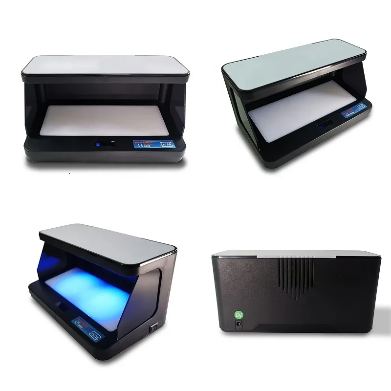 Multi Currency Money Detector HL-180 UVMG Watermark Mini Handy Banknote Bill Detecting Machine with Battery