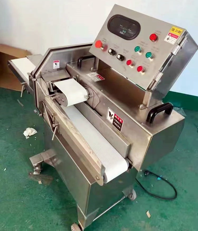 Sausage Bacon Cooked Meat Chicken Breast Ham Cheese Cutter Slicer Cutting Slicing Machine