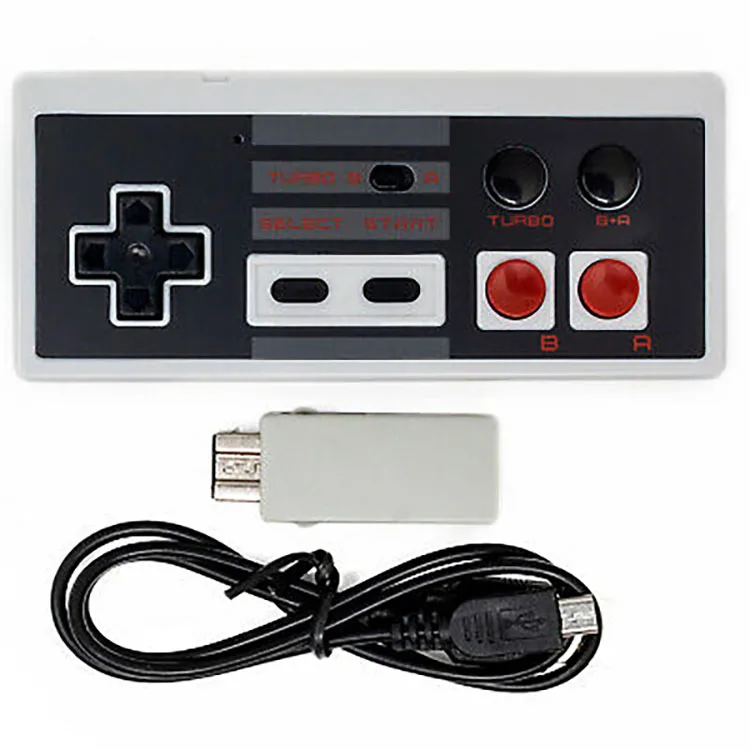 Rechargeable Gamepad Joystick With 2.4G Mini Wireless Controller For Nintendo NES Classic Edition