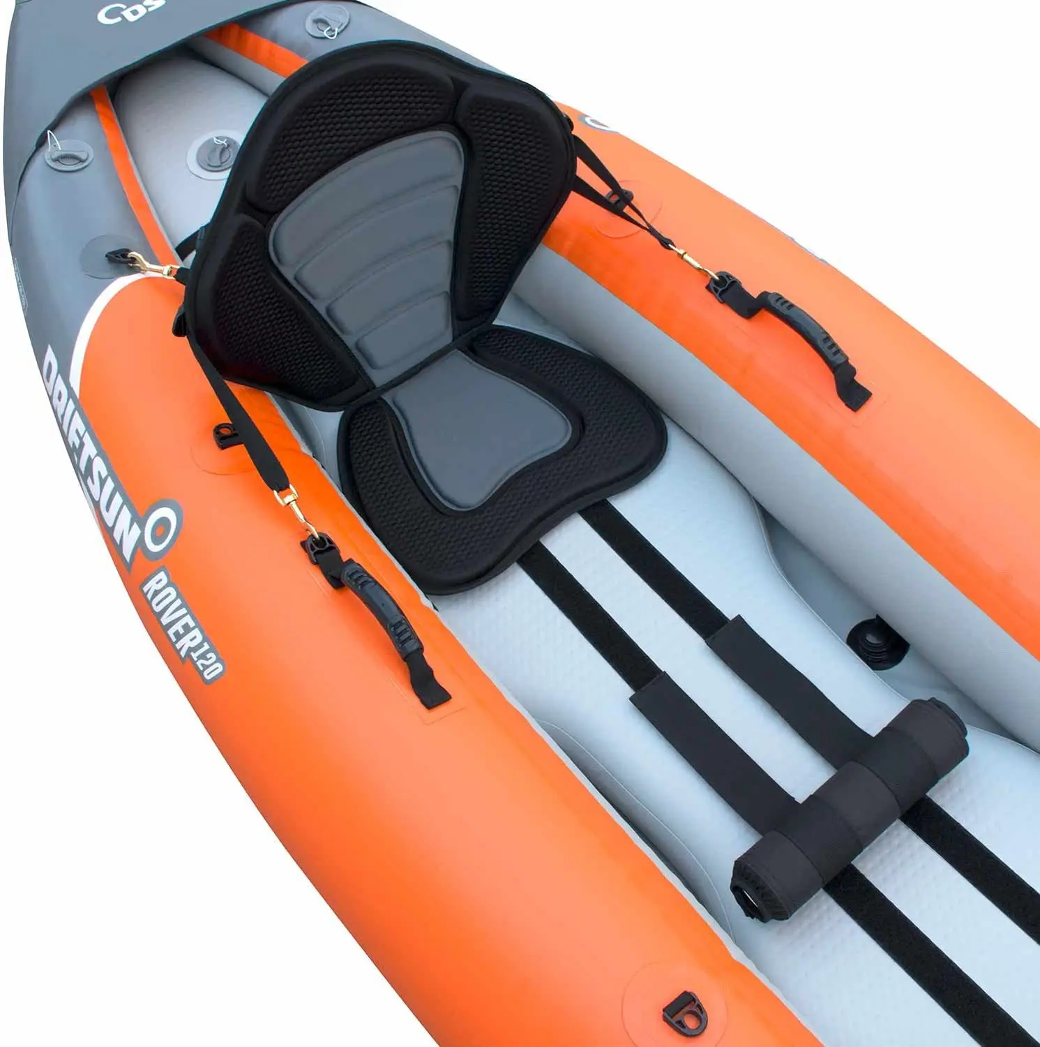 PVC Inflatable canoe\/kayak Fishing kayak 2 persons without tail plate used for leisure or competition