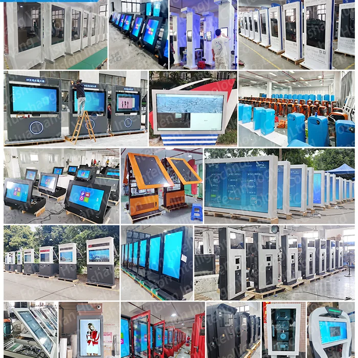 Floor Stand Outdoor Capacitive Digital Dispalyer High Bright Gas Station Lcd Display Advertising Player