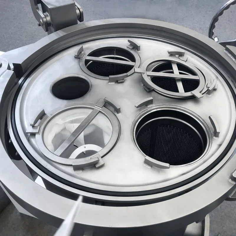 Industrial Stainless Steel 304/316L Bag Water Filter Housing Liquid Filtration grey water treatment equipment