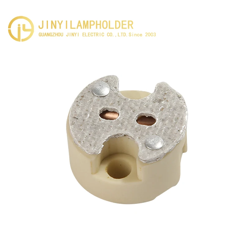 Porcelain halogen  socket for G4 G5.3  g6.35 led bulb 250V 600W led light base Light Accessories gx53 led lamp