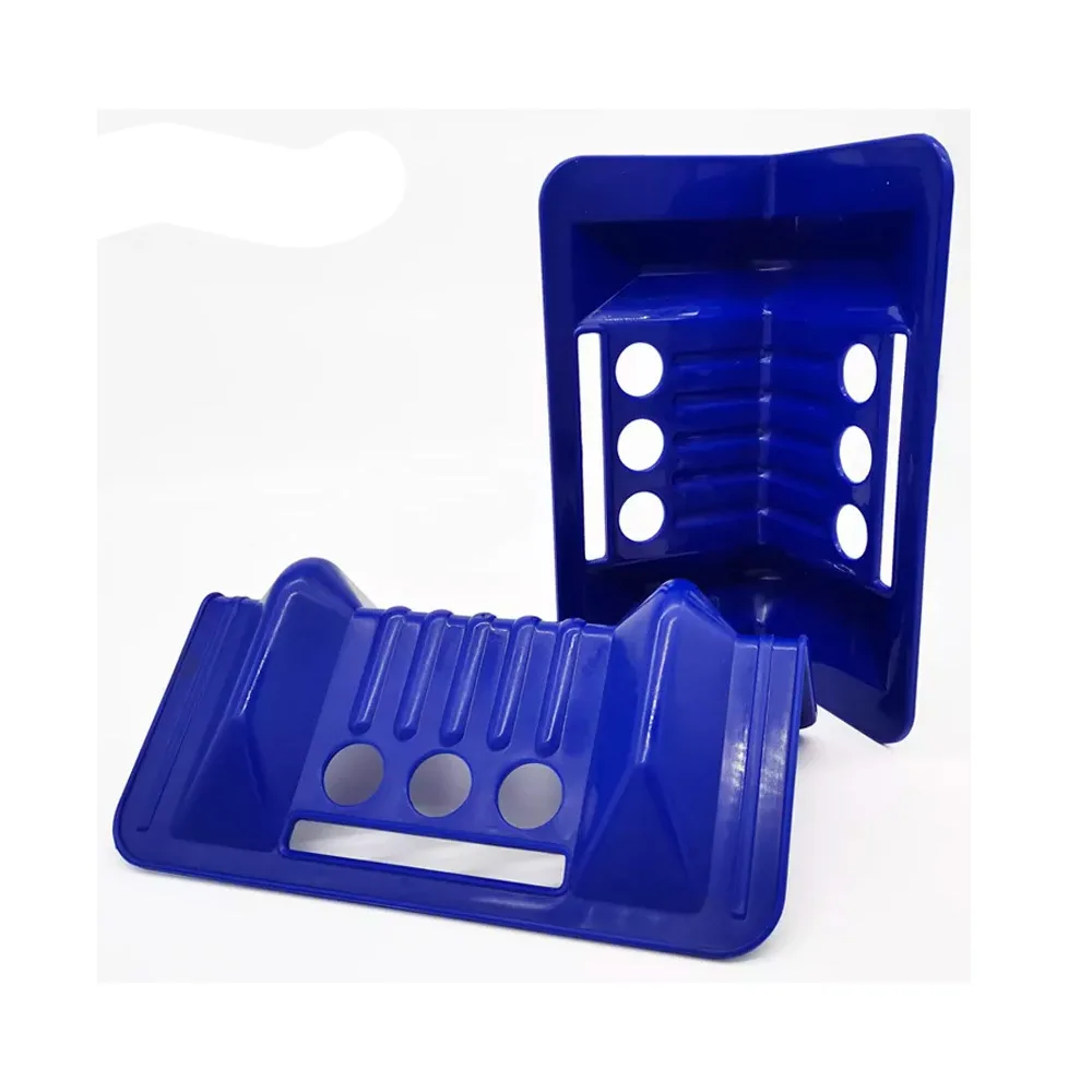 Шестью отверстиями синий пресс-форма протектора края 24 см пластиковая угловая кладка пластиковые Угловые протекторы для доставки