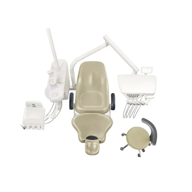 Новинка 2022 экономичные оптовые поставки Китай портативная протезонтическая кожа светодиодное стоматологическое кресло алюминиевая рамка