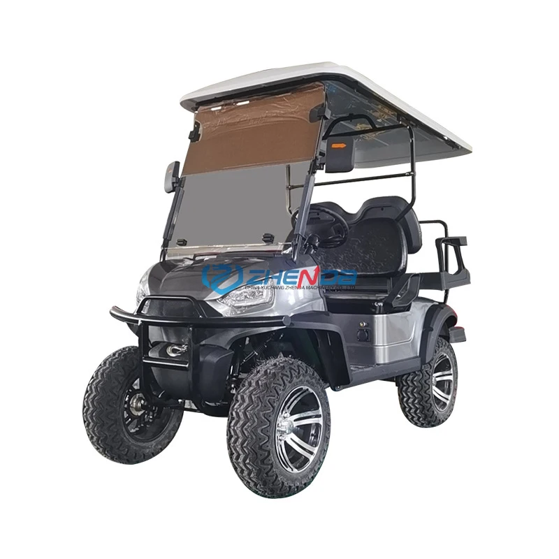 Customized Golf Club Car Street Legal 48V Lithium Battery Off Road 4 Seater Golf Cart