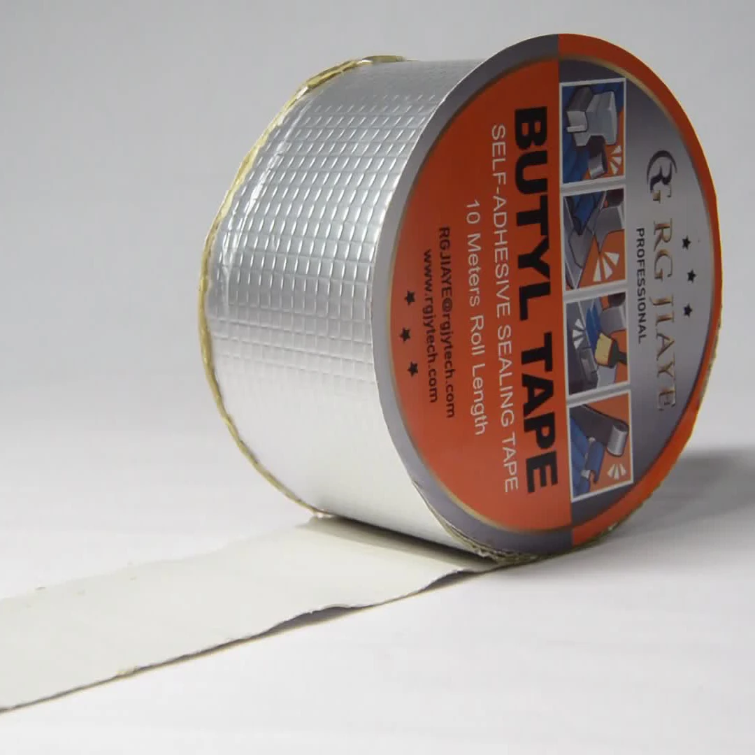 Factory Price Aluminium Foil Butyl Rubber Sealant Tape