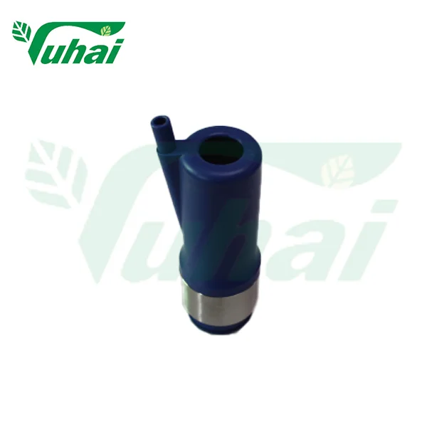 Cow Plastic Teats Cup Triangle lined with steel cups for Milking Machine milking liner steel cup