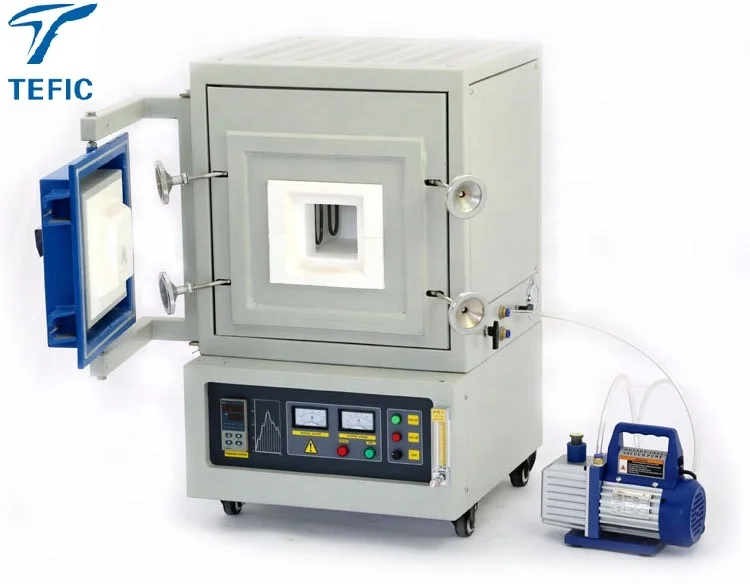 1400 градусов азотная атмосферная печь с надежным ПИД-контролем, высокотемпературная муфельная печь