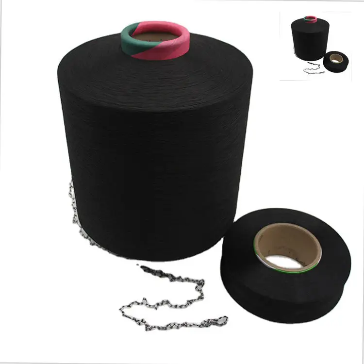 Wholesale Elastic Fibers Spandex Yarn High Quality 70d Bare Spandex Elastic Yarn For Knitting Weaving Fabric