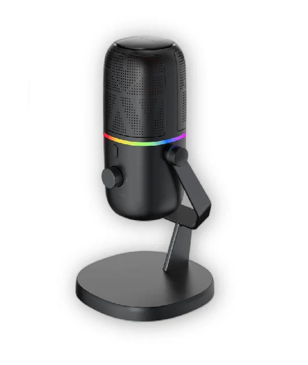 Haylou GX1 25mm Microphone Capsule RGB Microphone With Microphone Gaming