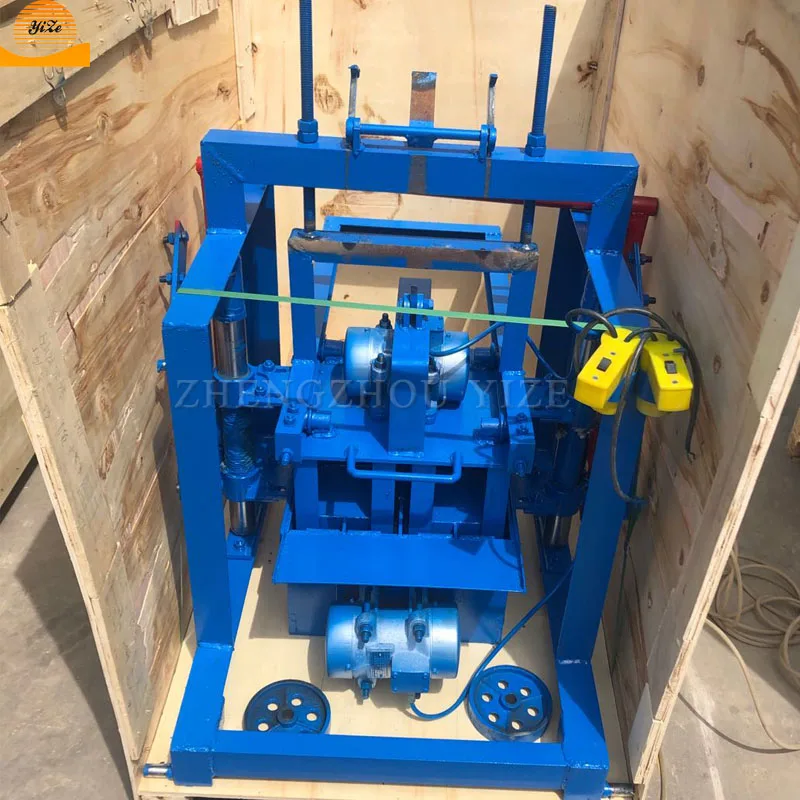 Industrial ecological cement brick moulding maker small solid brick making machines hollow block cement  brick making machinery