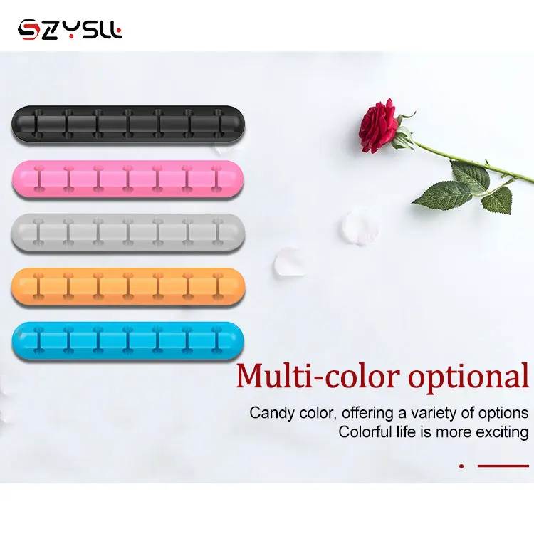 
Silicone Multipurpose Management Nail Pvb Clip Self Adhesive Cable Clips 