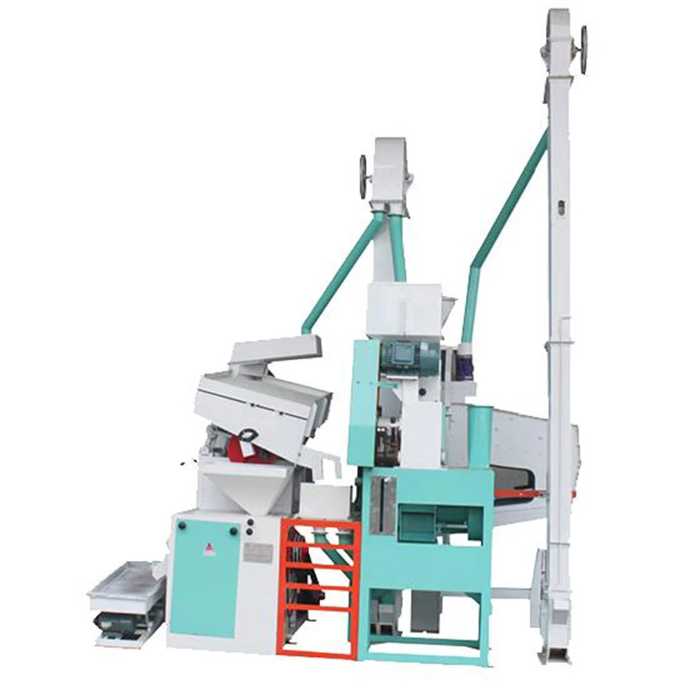 XCT15 20t per day 4in1 multifunctional mini medium combined brown rice impeller micro mill milling polisher machine unit