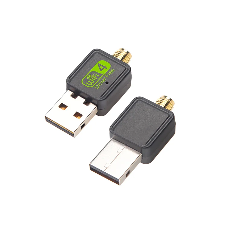 USB2.0 300Mbps 600Mbps Mini Wifi Adapter USB 5.8GHz 2.4GHz Receiver Wireless Network Card Lan Wi-Fi High Speed Antenna