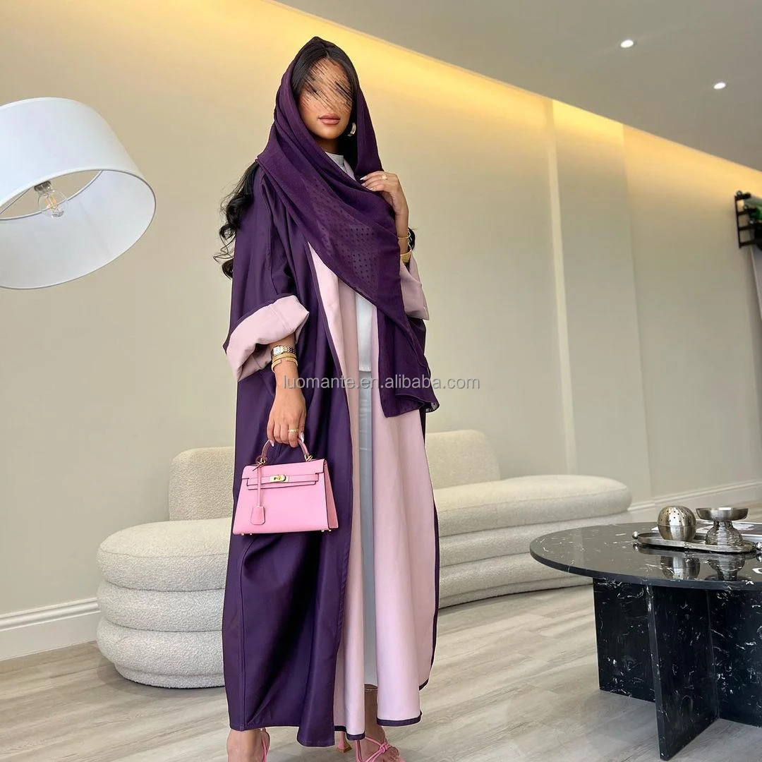 Производитель Abaya, исламские индивидуальные двухсторонние обратные Абайи, скромные мусульманские открытые Абайи