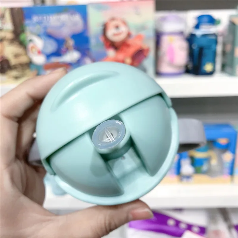 250ml cartoon Silicone Feeding Bottle baby Drinking Milk PP Non-spill Portable sippy cup wholesale