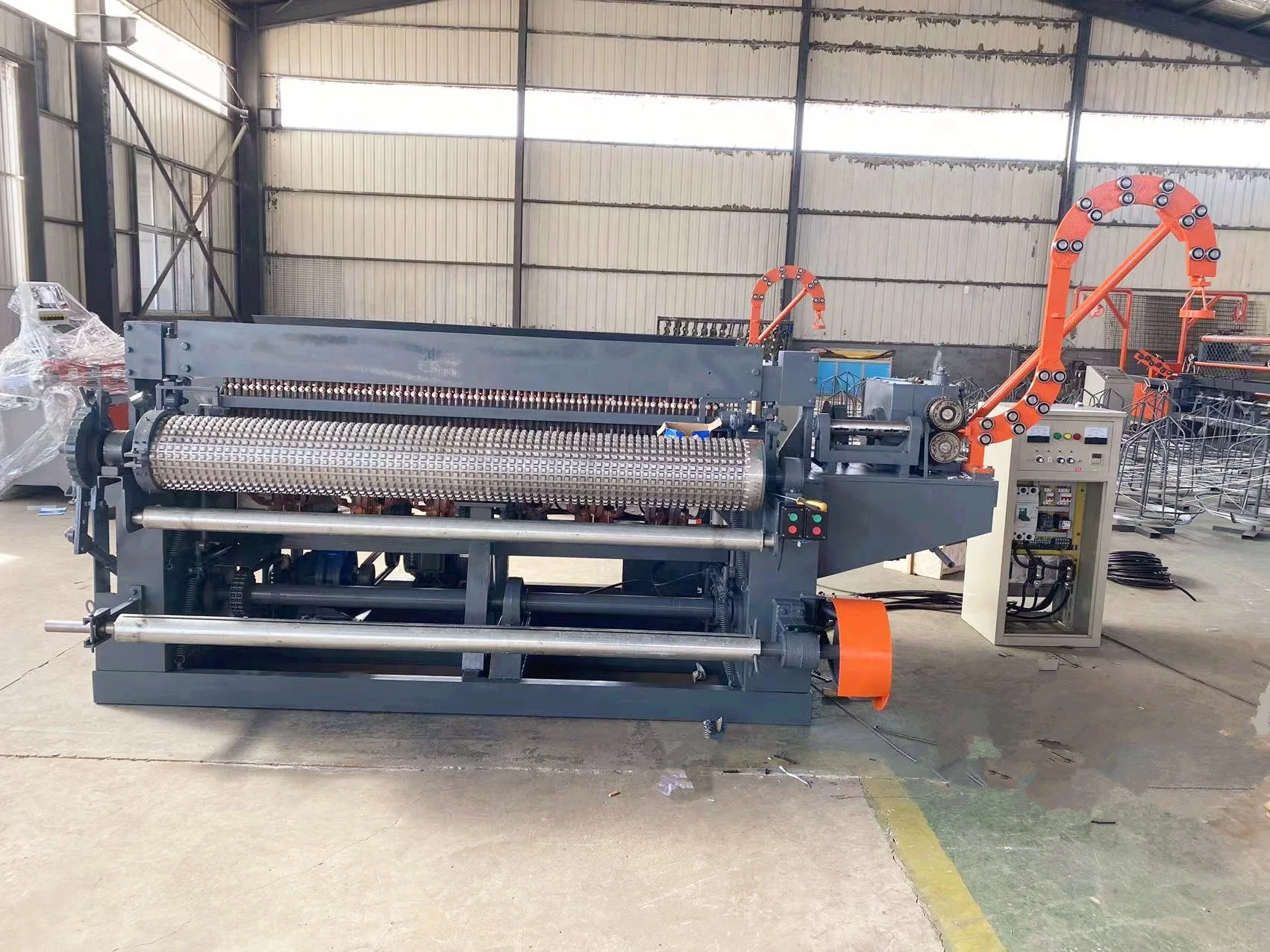 Fully Automatic Building  Electric Welded Wire Mesh Roll Machine