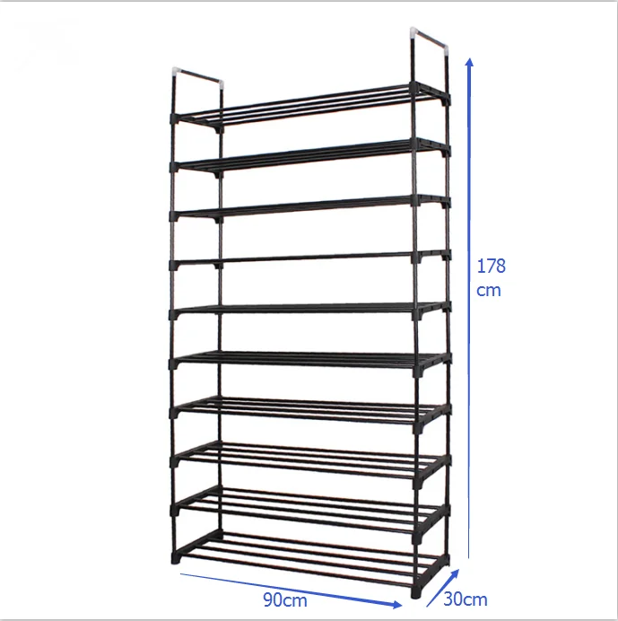 10-Ties Shoe Rack DIY Design Shoe Organizer Modular Shoe Rack